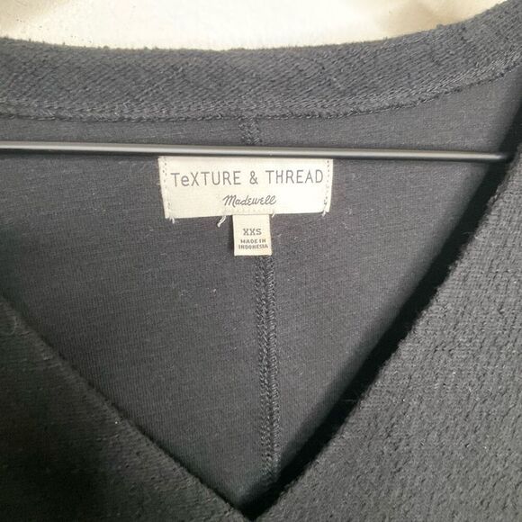 Madewell Texture & Thread Wrap Top - Picture 4 of 6